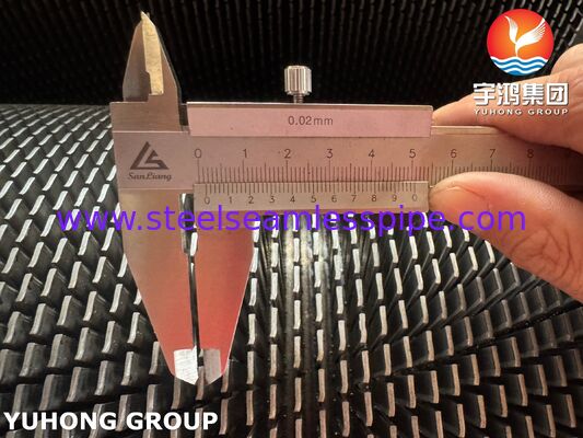 Tubos Aletados Serrilhados A335 P22 com Aletas de CS para HRSG e Sistemas de Recuperação de Calor