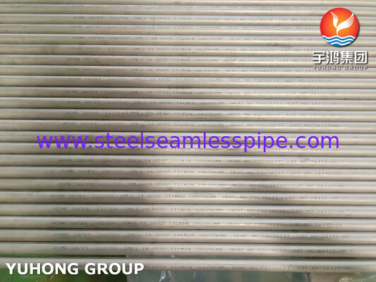 Tubo sem costura/soldado de aço inoxidável super duplex ASTM A789 S32750 para serviço de alta corrosão e alta pressão