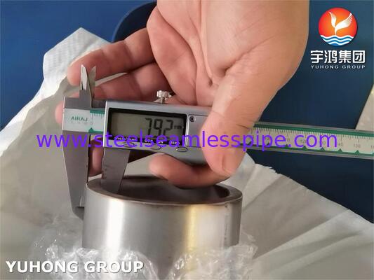 Tubo de liga de níquel sem costura ASTM B409 Liga 800HT (UNS N08811) para serviço em alta temperatura