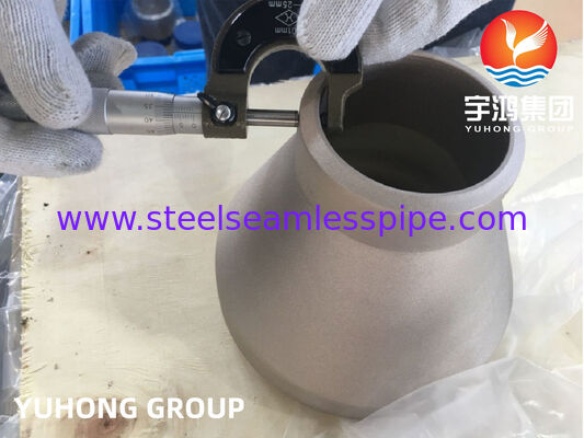 ASTM B466 C70600 Redutor excêntrico de cobre-níquel para sistema de arrefecimento