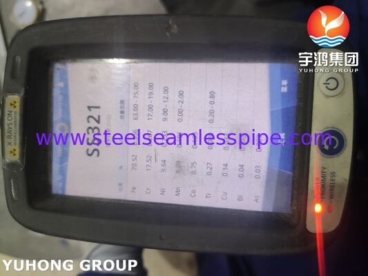 Cotovelo de Aço Inoxidável ASTM A403 WP321-S 180°