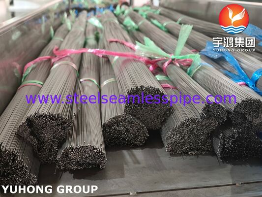 Tubo Hipodérmico de grau médico de aço inoxidável para agulha de injecção ISO9626 AISI304 1.4301