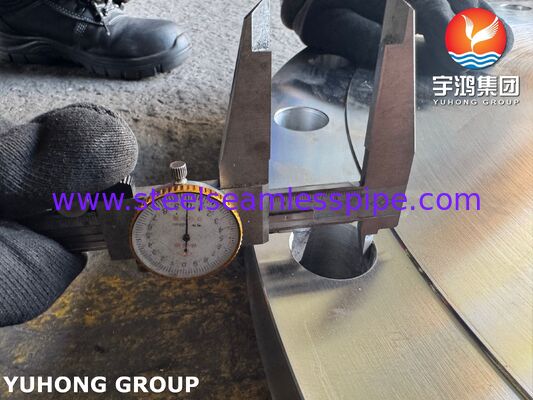 ASTM A182 F55 / UNS S32760 / 1.4501 Flange de Aço Super Duplex Flange Cega Forjada