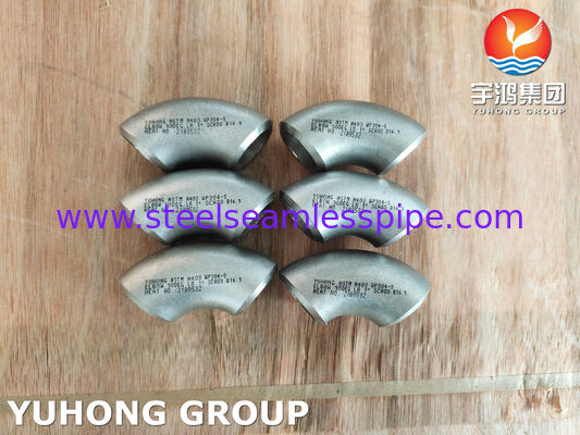 Cotovelo LR sem costura de 90 graus ASTM A403 WP304-S para campo industrial