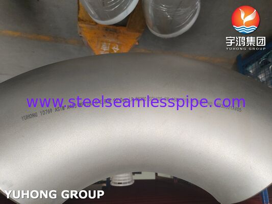 Cotovelo de Aço Inoxidável ASTM A403 WP316L-S, Cotovelo de Tubo Sem Costura