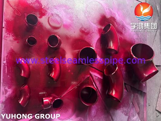 ASTM A403 WP304-S BW Cotovelo, de aço inoxidável de alta resistência à corrosão Cotovelo de soldadura de traseira para sistemas de tubulação industrial