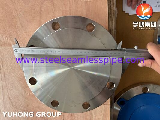 ASME SA182 F304 Flange forjada de aço inoxidável austenítico para sistemas de tubulação industrial conforme com a norma ASME B16.5