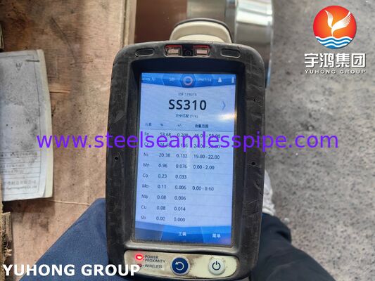 Flange de Aço Inoxidável Forjado ASTM A182 F310 com Pescoço Soldado para Sistemas de Tubulação de Alta Temperatura e Alta Pressão