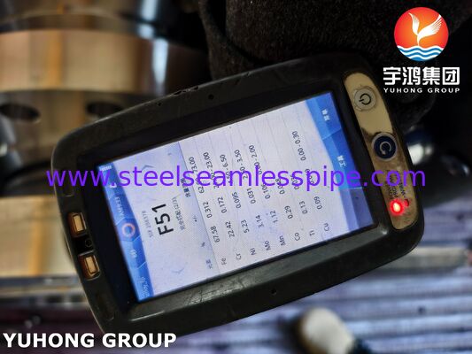 Flange Cega ASTM A182 F51 BL RF, Flange Cega de Aço Inoxidável Duplex com Face Elevada