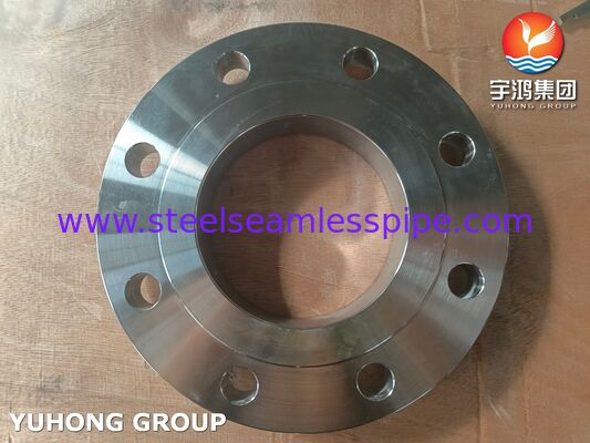 Flange SO RF ASTM A182 F60, Flange de Aço Inoxidável Super Duplex Forjado com Pescoço Deslizante e Face Elevada