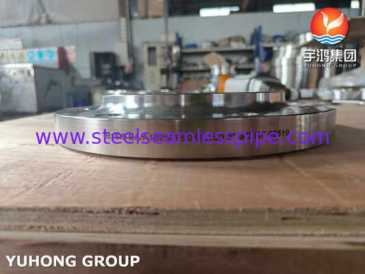 Flange SO RF ASTM A182 F60, Flange de Aço Inoxidável Super Duplex Forjado com Pescoço Deslizante e Face Elevada