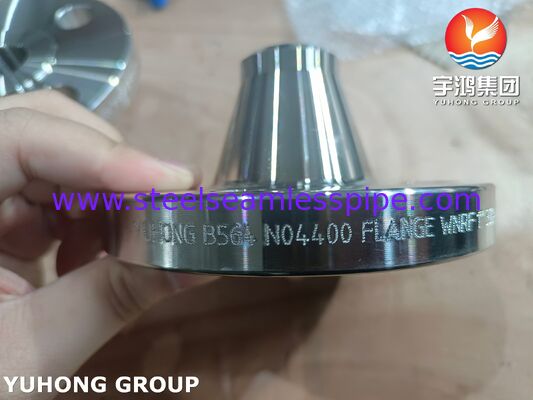 ASTM B564 N04400 Flange, Monel 400 Flange forjada de liga de níquel-cobre para resistência à corrosão