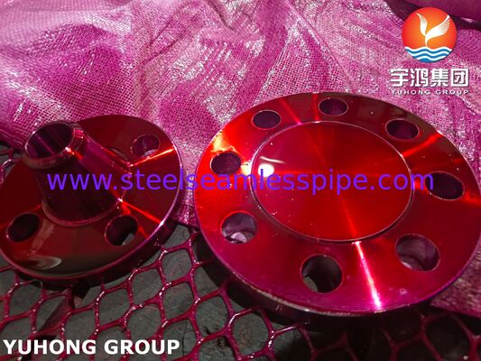 ASTM B564 N04400 Flange, Monel 400 Flange forjada de liga de níquel-cobre para resistência à corrosão