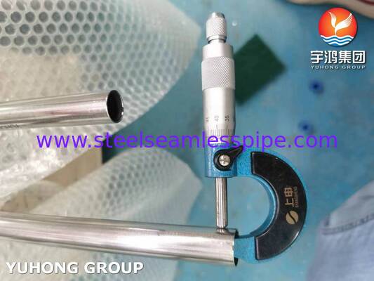 ASME SA249 Tubo Soldado de Aço Inoxidável 304 Brilhante, 3 / 4 " 20BWG