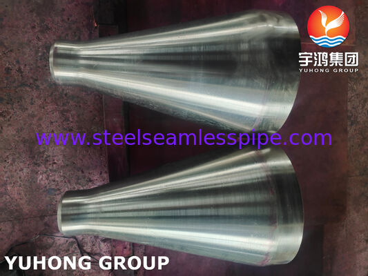 ASTM B564 UNS NO8811 CON REDUCER, Redutor concentrado de liga de níquel-ferro-cromo forjado para indústrias petroquímicas e criogénicas