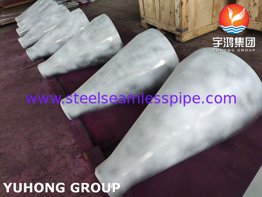 ASTM B564 UNS NO8811 CON REDUCER, Redutor concentrado de liga de níquel-ferro-cromo forjado para indústrias petroquímicas e criogénicas