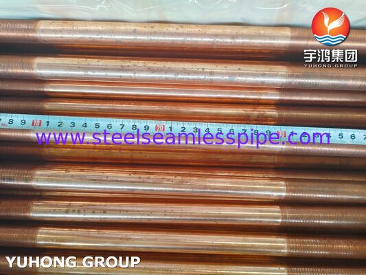 Tubo SMLS ASTM B111 C12200, para trocador de calor Tubo sem costura de cobre