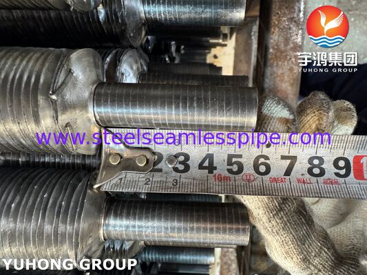 A179 / AL1060 Tubos com nadadeira enrolada para trocadores de calor e caldeiras eficientes