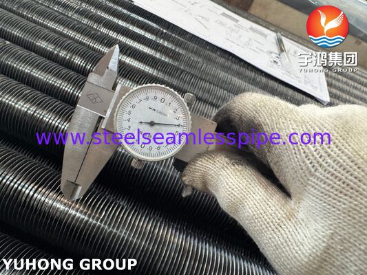 A179 / AL1060 Tubos com nadadeira enrolada para trocadores de calor e caldeiras eficientes