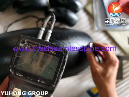 ASME SA420 Grau WPL6 Instalação de aço carbono a baixa temperatura LTC Buttweld 90DEG Cotovelo