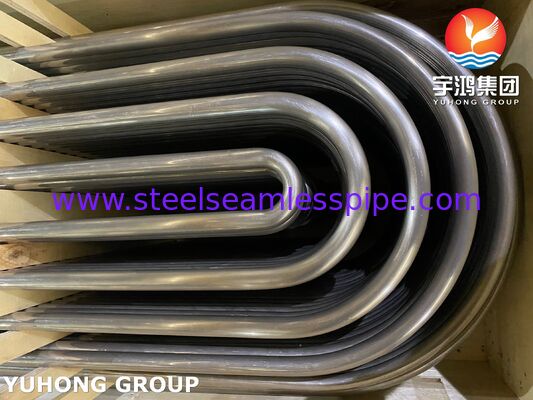 Tubo de Trocador de Calor em Liga de Níquel em U Monel400 ASME SB163 N04400