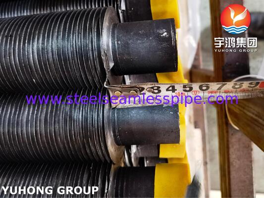 Aletas Embutidas em CS em Tubos A179 para Caldeiras, Trocadores de Calor e Pré-aquecedores de Ar