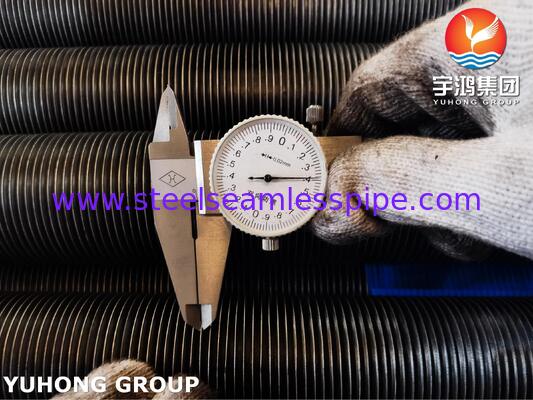 Aletas Embutidas em CS em Tubos A179 para Caldeiras, Trocadores de Calor e Pré-aquecedores de Ar