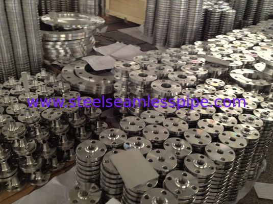 Flanges de Steet, material frente e verso, A182 F51, A182 F60, F53 (UNS S32750), B16.5 & B16.47 A & B