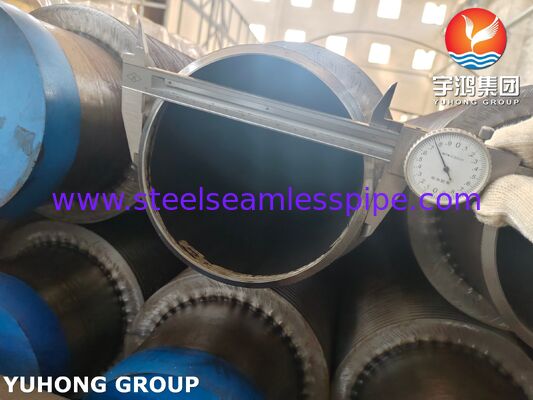 Tubos Aletados Soldados em Espiral com Tubo Base A106 e Aletas de CS para Trocadores de Calor