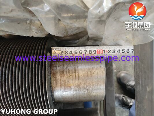 Tubos Aletados Soldados em Espiral com Tubo Base A106 e Aletas de CS para Trocadores de Calor