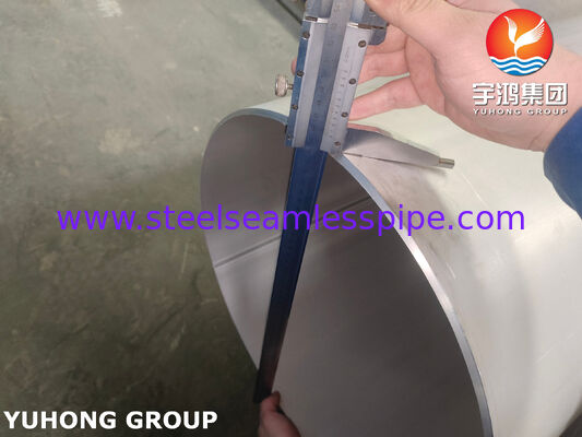 Tubo de Aço Inoxidável Soldado Duplo ASTM A358 / ASME SA358 TP316/316L Classe 1 EFW