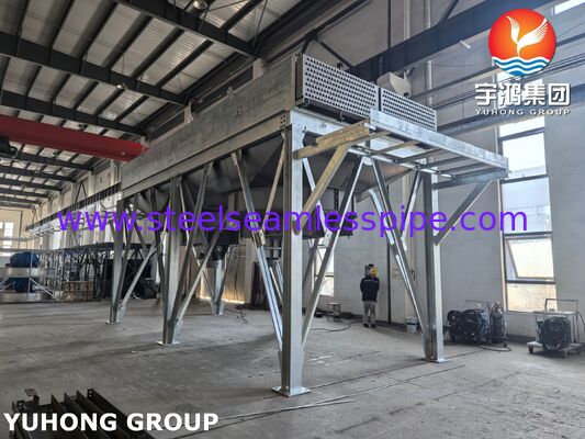 Equipamento de arrefecimento a ar de acordo com a norma API 661 para as indústrias de petróleo e gás, petroquímica e energética