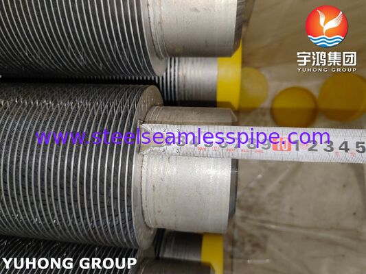 Tubos finos HFW ASTM A312 TP347H de aço inoxidável para caldeiras de calor residual