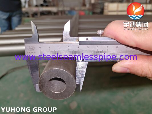 ASTM A312 TP304 Barras ocas, com paredes grossas, utilizadas na fabricação de flanges e máquinas