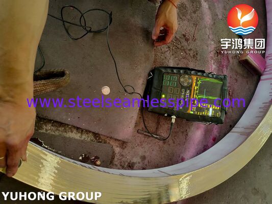 ASME SB171 C70600 CuNi 90/10 Anel forjado para água do mar e sistemas marinhos