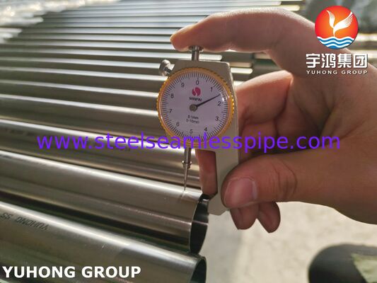 ASTM A270 Tubos sanitários de qualidade alimentar 304 Tubos sem costura de aço inoxidável