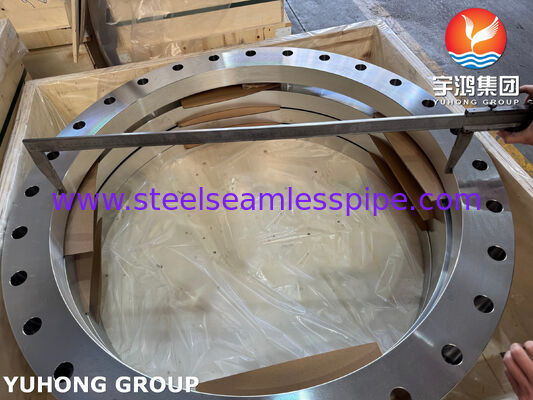 EN1092-1 Tipo 01A Flange de Placa A182 F316L Flange de Aço Inoxidável Flange de Face Plana