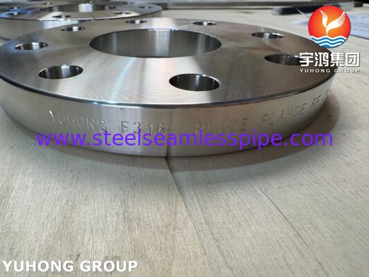 EN1092-1 Tipo 01A Flange de Placa A182 F316L Flange de Aço Inoxidável Flange de Face Plana