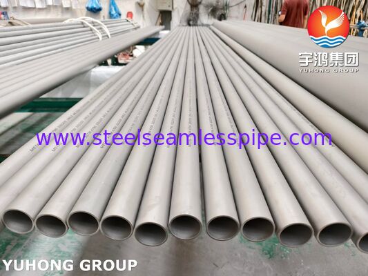 ASTM A790 UNS S32205 Tubo de aço inoxidável duplo sem costura e soldado ((ferrítico/austenítico)