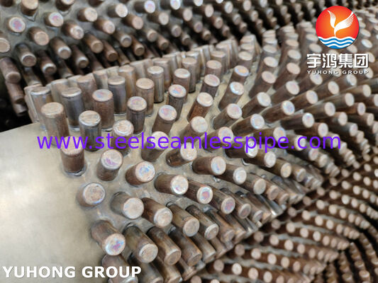 Tubo de barbatanas de aço inoxidável 304 Aplicação de transferência de calor de alta temperatura