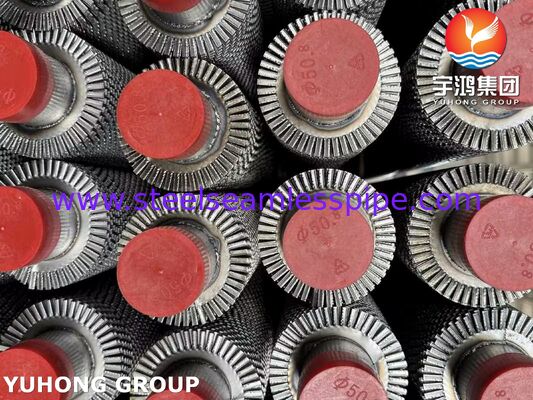 Tubo com Aletas Serrilhadas para Harpas de HRSG, Superaquecedor, Economizador, Evaporador