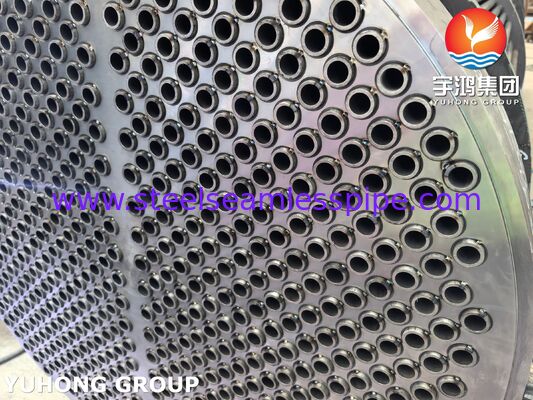 Feixe de Tubos de Latão Almirantado C44300 com Tubos Sem Costura ASME SB111 para Trocador de Calor de Água do Mar e Refrigeração Marinha