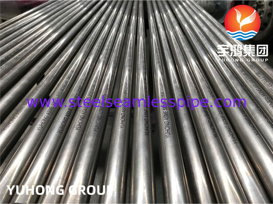 Tubo de liga de níquel ASTM B163 tubo sem costura Monel 400 Aplicação em trocador de calor e condensador