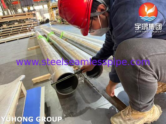 ASTM B619 UNS N10276 Hastelloy C276 Tubo Soldado em Ligação de Níquel para Indústria Petroquímica