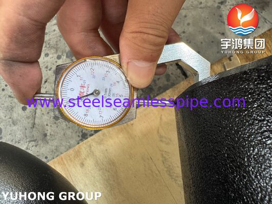 ASTM A234 WP11 CL2 Acero ligado igual Tee CrMo Acero ligado Buttweld Pipe Fitting B16.9