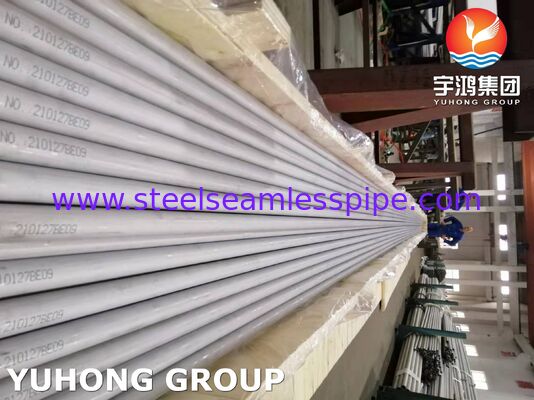 ASTM A789 S31803 S32205 S32750 S32760 Tubos duplex sem costura de aço, Super duplex Tubos de troca de calor Aplicação