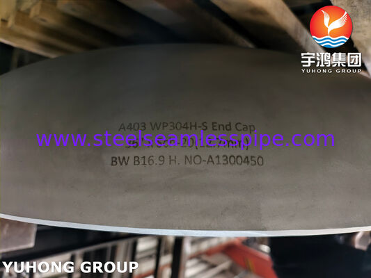 ASME SA403 / ASTM A403 WP304H Acessórios para tubos de fundição de aço inoxidável