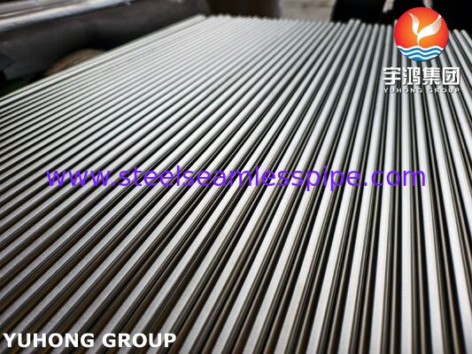 ASTM A789 UNS S32205 Tubos duplex de aço 450MPa Rendimento Cl− Resistente ao trocador de calor