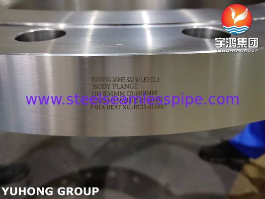 ASME SA350 LF2 CL.1 Flange de carroceria forjada de aço de carbono e de baixa liga para baixa temperatura