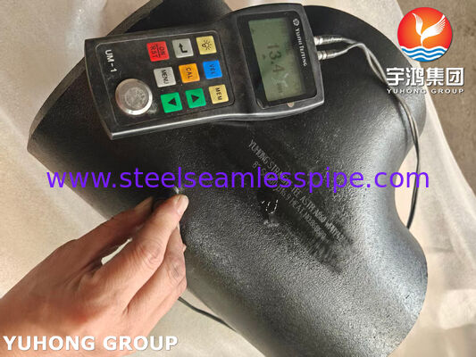 ASTM A860 WPHY 42 Acero de Carbono Teia reta ASME B16.9 Acero Buttweld Tubos Acessórios
